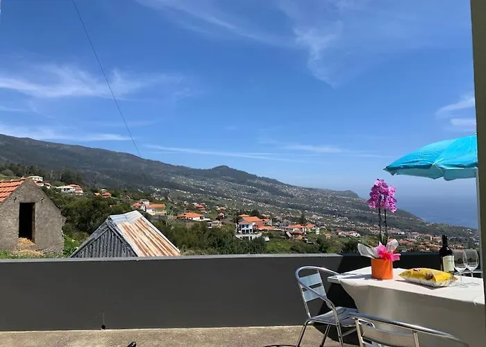 Casa Jardim Panoramic View Estreito Da Calheta