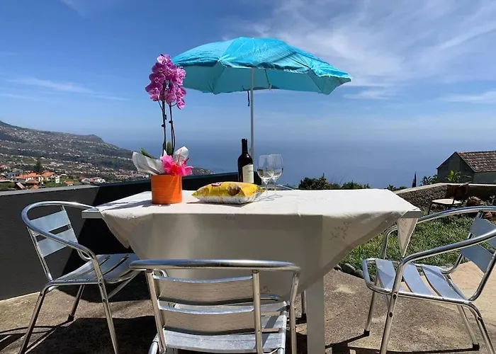 Casa Jardim Panoramic View Estreito Da Calheta